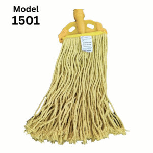 1501 WET MOP YELLOW 400GMS CUT END